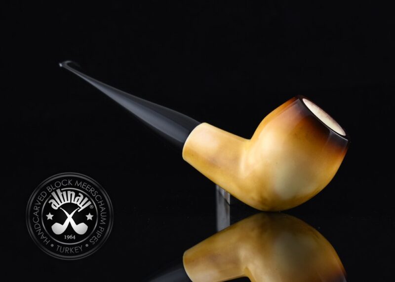 Calcined Devil Anse Meerschaum Pipe