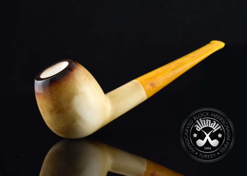 Apple Calcined Meerschaum Pipe xL