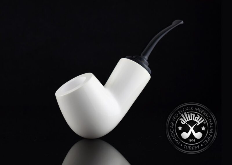 Reverse Calabash Meerschaum Pipe