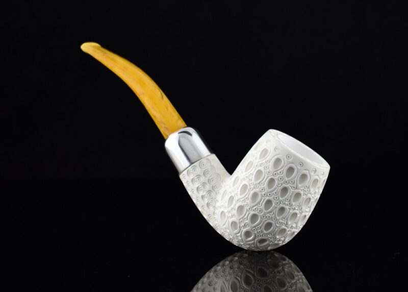 Bent Army Meerschaum Pipe