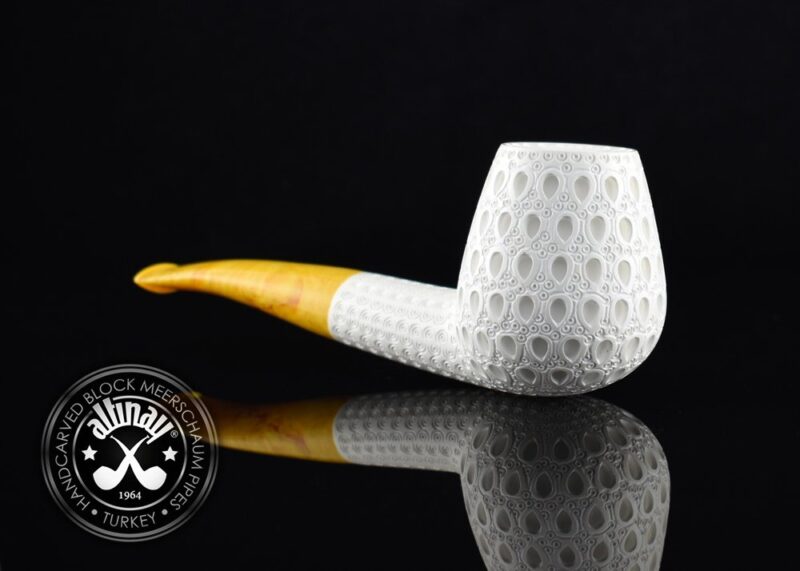 Brandy Meerschaum Pipe with Oval Shank 15297