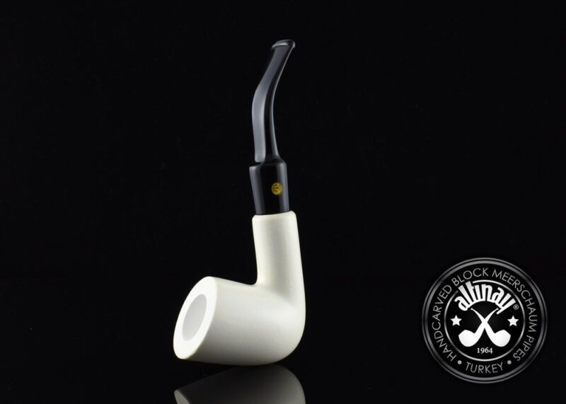 Dublin Meerschaum Pipe with Italian Acrylic Stem