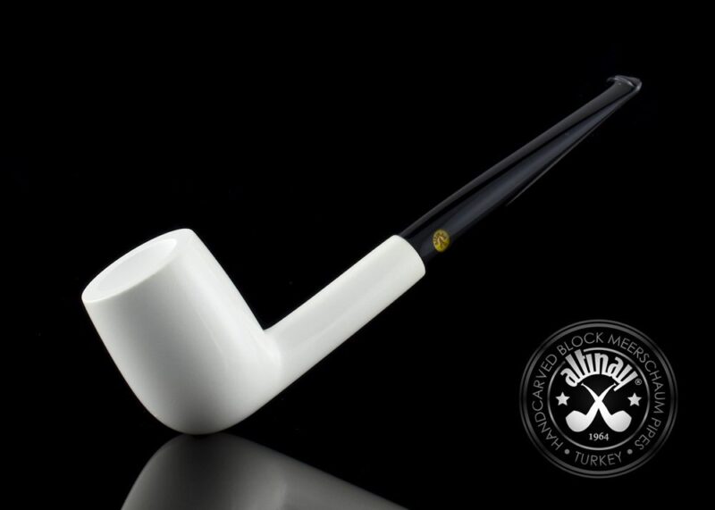 Bing Billiard - Pencil Shank Meerschaum Pipe