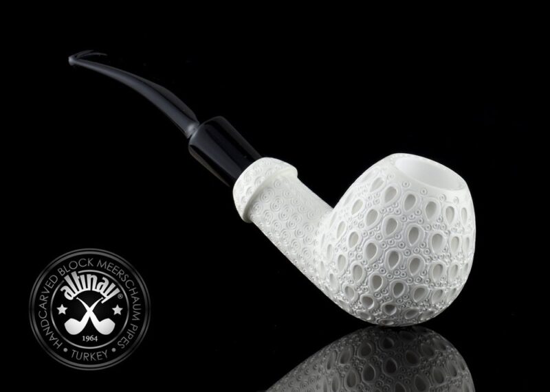 Danske Meerschaum Pipe with Italian Acrylic Stem