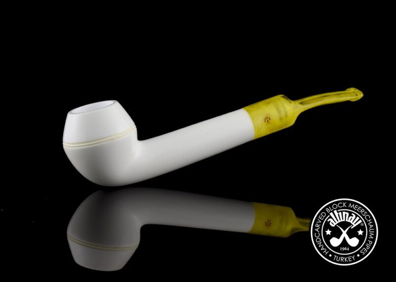 Long Shank Rhodesian Meerschaum Pipe