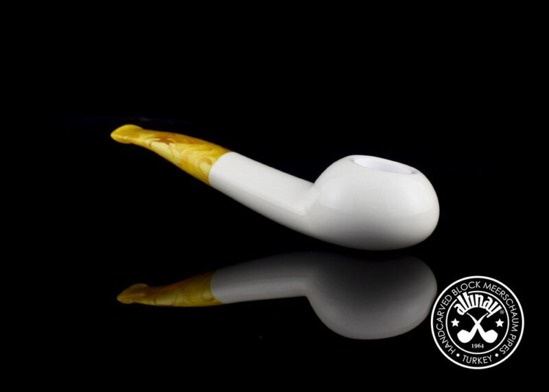 Squat Tomato Meerschaum Pipe