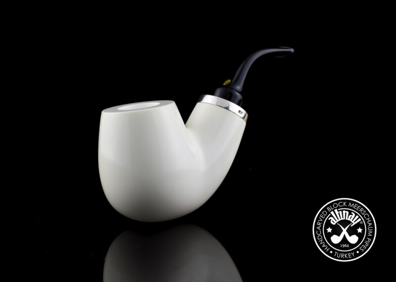 Reverse Calabash xL Chubby Meerschaum Pipe 30476