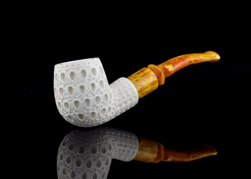 Half Bent Meerschaum Pipe