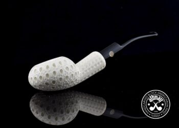 Squat Tomato Meerschaum Pipe