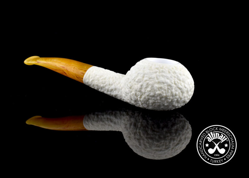 Squat Tomato Meerschaum Pipe