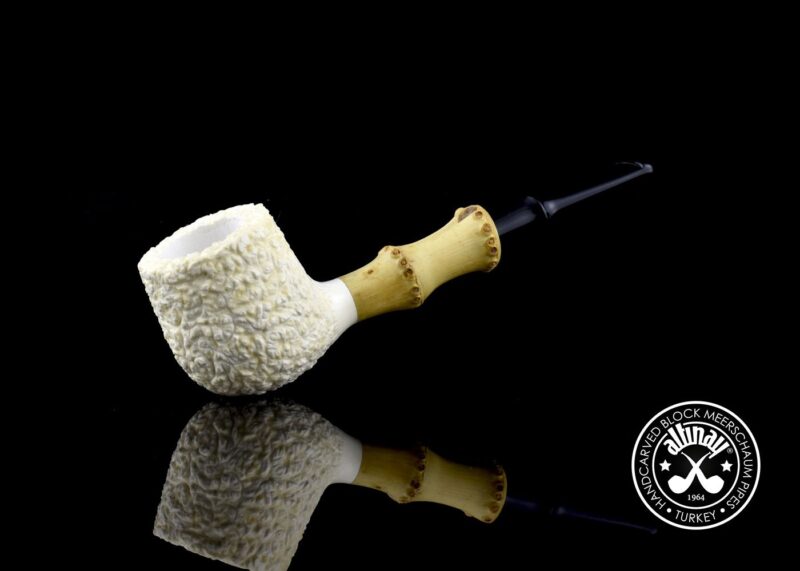 Pot Meerschaum Pipe with Bamboo