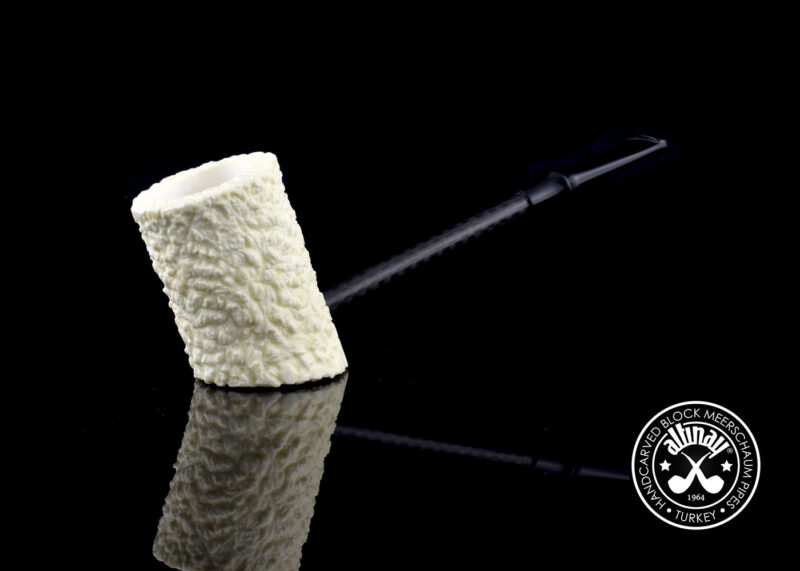 Custom Order Carbon Fiber Series Poker Meerschaum Pipe