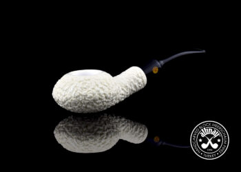 Squat Tomato Meerschaum Pipe