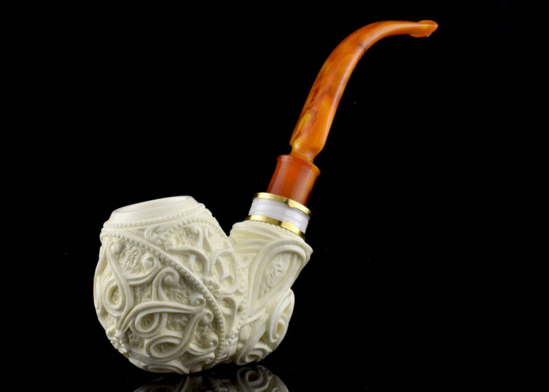 xL Figural Brandy Meerschaum Pipe