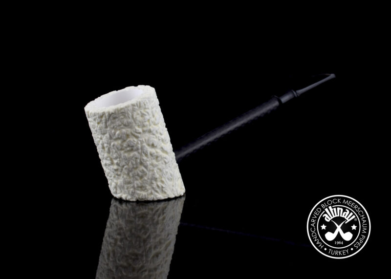 Carbon Fiber Series Poker Meerschaum Pipe