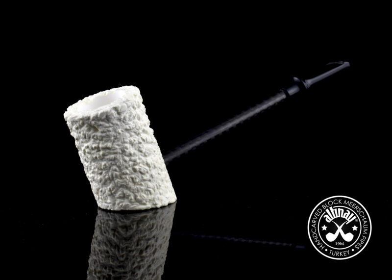 Carbon Fiber Series Poker Meerschaum Pipe