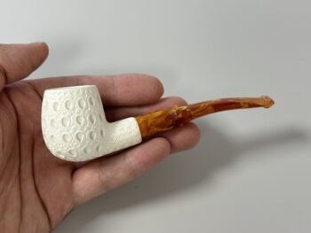 billiard meerschaum pipe