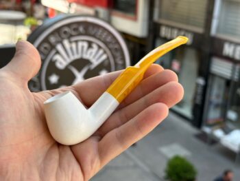 Brandy Meerschaum Pipe Translucent A+++ 100506