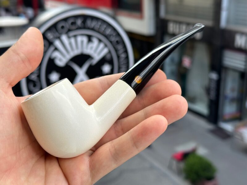 Billiard Meerschaum Pipe Translucent A+++ 10364