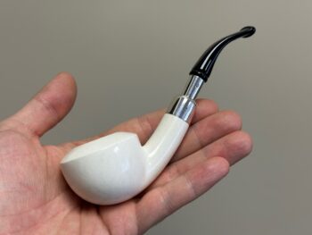 Dublin Silver Spigot Meerschaum Pipe Translucent A+++ 105020
