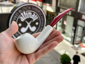 Danish Apple Meerschaum Pipe 10005