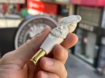 TampShell Tobacco Pipe Tamper made of Meerschaum 20001