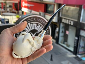Churchwarden Claw Spigot Meerschaum Pipe 010190